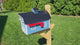 Dutch Barn Mailbox Amish Handmade Wooden - Color Options