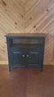 2 Door Cabinet - Amish Furniture - TV Stand - Primitive - Storage - TV Cabinet - Amish Handmade - Multipurpose Cabinet - Rustic - Case Goods