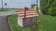 Barn Mailbox - Handmade - Wooden - Rustic - Clay - Amish - With a Tall Prominent Sturdy Flag -  Rural - Cedar - Mailbox - on - post