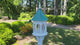 Patina Copper Roof Bird Feeder Large, 8 Sided Octagon, Premium Feeding Tube, Roof Options