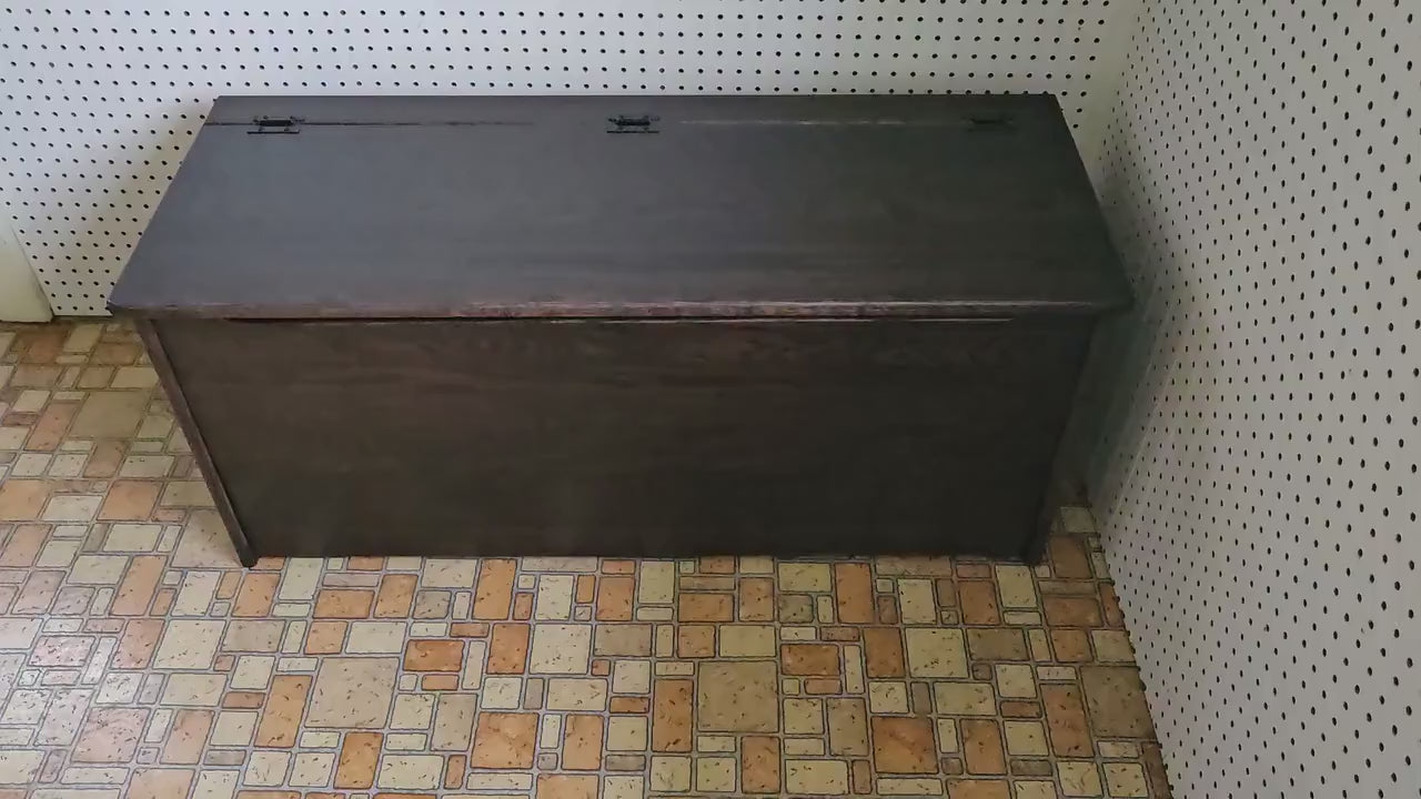 Amish Handmade Trunk - Toy Box -  Storage Box - Vintage Chest Box - Rustic - Keepsake Box - Antique - Hope Chest - Blanket Chest -