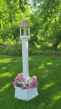 <video controls muted>Load and play video in Gallery viewer, Amish Handmade Copper Roof Bird Feeder, vinyl. </video>