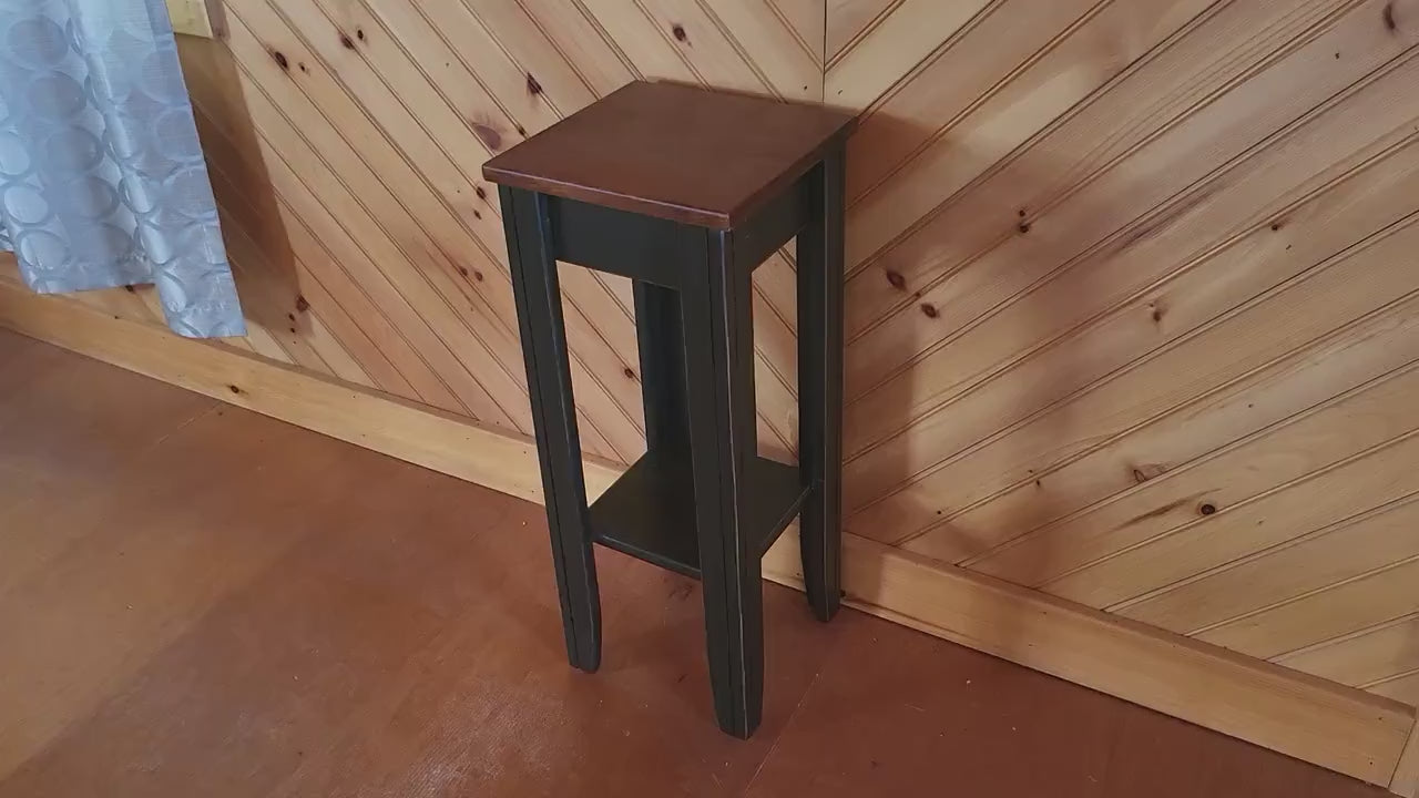 Side table - Fully Assembled - Night Stand - Home Décor - Furniture - Amish Handmade - Amish Furniture - Primitive - Rustic