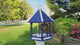 Large Bird Feeder - Poly Lumber - Amish Handmade - Weather Resistant - Premium Feeding Tube- Easy Mounting - Bird Feeders for The Outdoors
