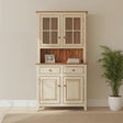 Amish Handmade Multipurpose Cabinet - Glass Cabinet - Large Cabinet - Farmhouse - Organizer - Storage - Rustic - Case Goods - Home Decor