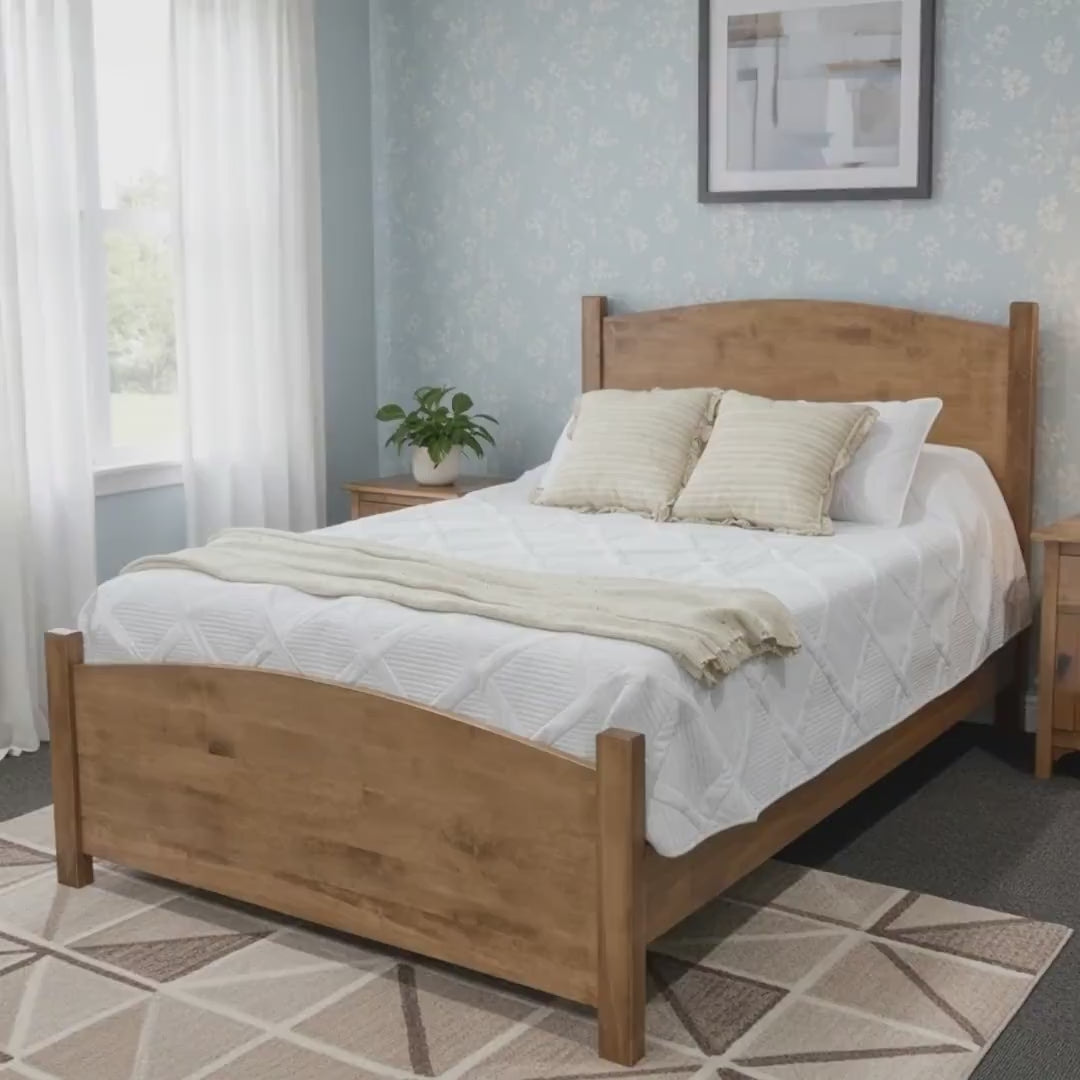 Amish Handmade Bedroom Set - Dresser With Mirror - Drawer Chest - Drawer Dresser - Queen Bed Set - Nightstand - Mirror - Case Goods - Home