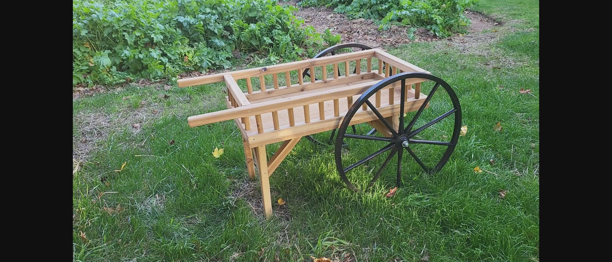 Peddler Cart - Vending Cart - Decorative - Fruit Cart- Amish Handmade - Country Decor- Primitive