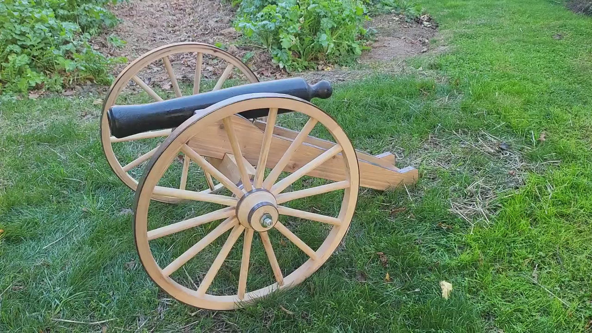 Decorative Scale Cannon - Yard Cannon - Antique Cannon - Amish Handmade - Primitive