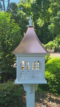 <video controls muted>Load and play video in Gallery viewer, Bird Feeder X-Large With Copper Roof, Double Window Design, Premium Feeding Tube </video>