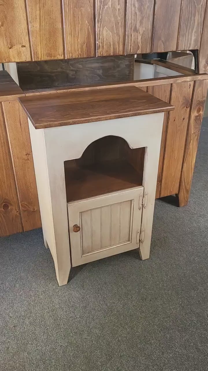 Shelf Stand - Amish Furniture - End Table - Home Décor - Nightstand - Living - Book Shelf - Amish Handmade - Fireplace - Bathroom Cabinet