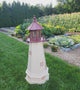 Cape May Lighthouse - Solar - Amish Made - Landmark Replica - Backyard Decor