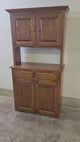 Amish Handmade Pantry Cabinet - Hutch Cabinet - Farmhouse - Kitchen Cabinet -Multipurpose - Cupboard - Storage - Rustic - Case Goods - Home