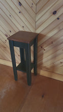 Load and play video in Gallery viewer, Side table - Fully Assembled - Night Stand - Home Décor - Furniture - Amish Handmade
