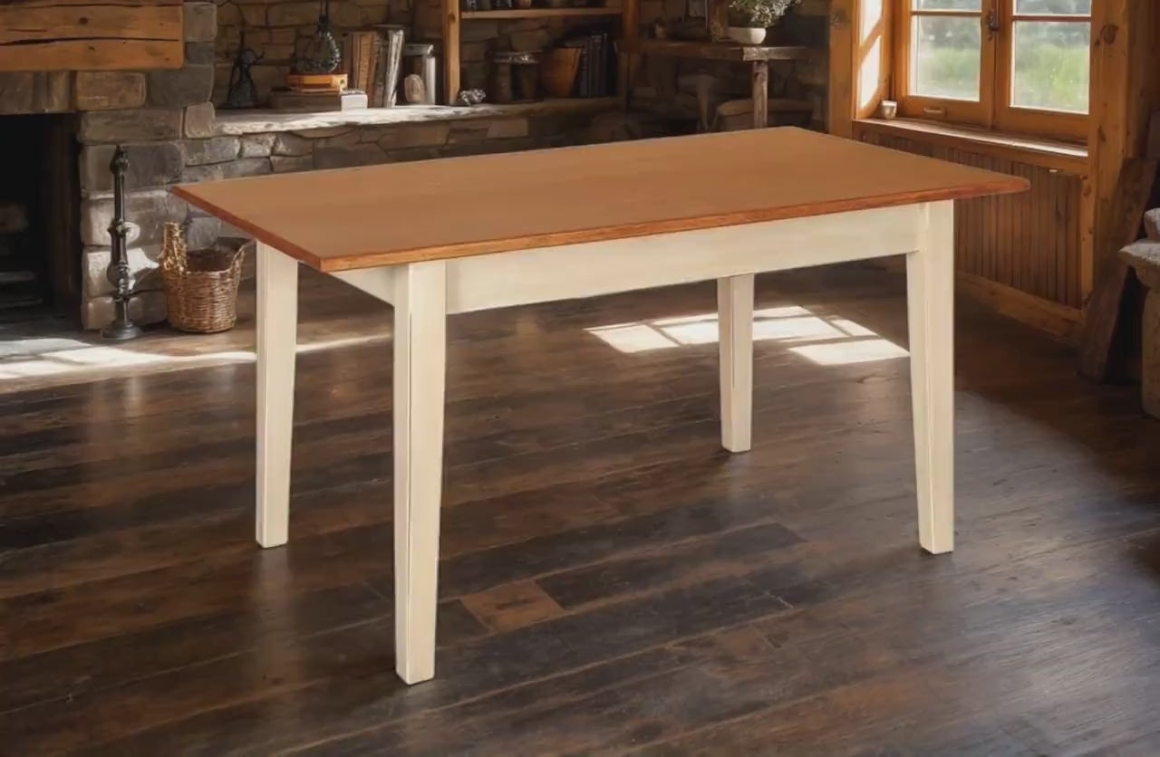 Dining Table - Amish Handmade - Furniture - Living Room Table - Home Décor - Farmhouse - Country Decor - Primitive - Rustic Table - Dining