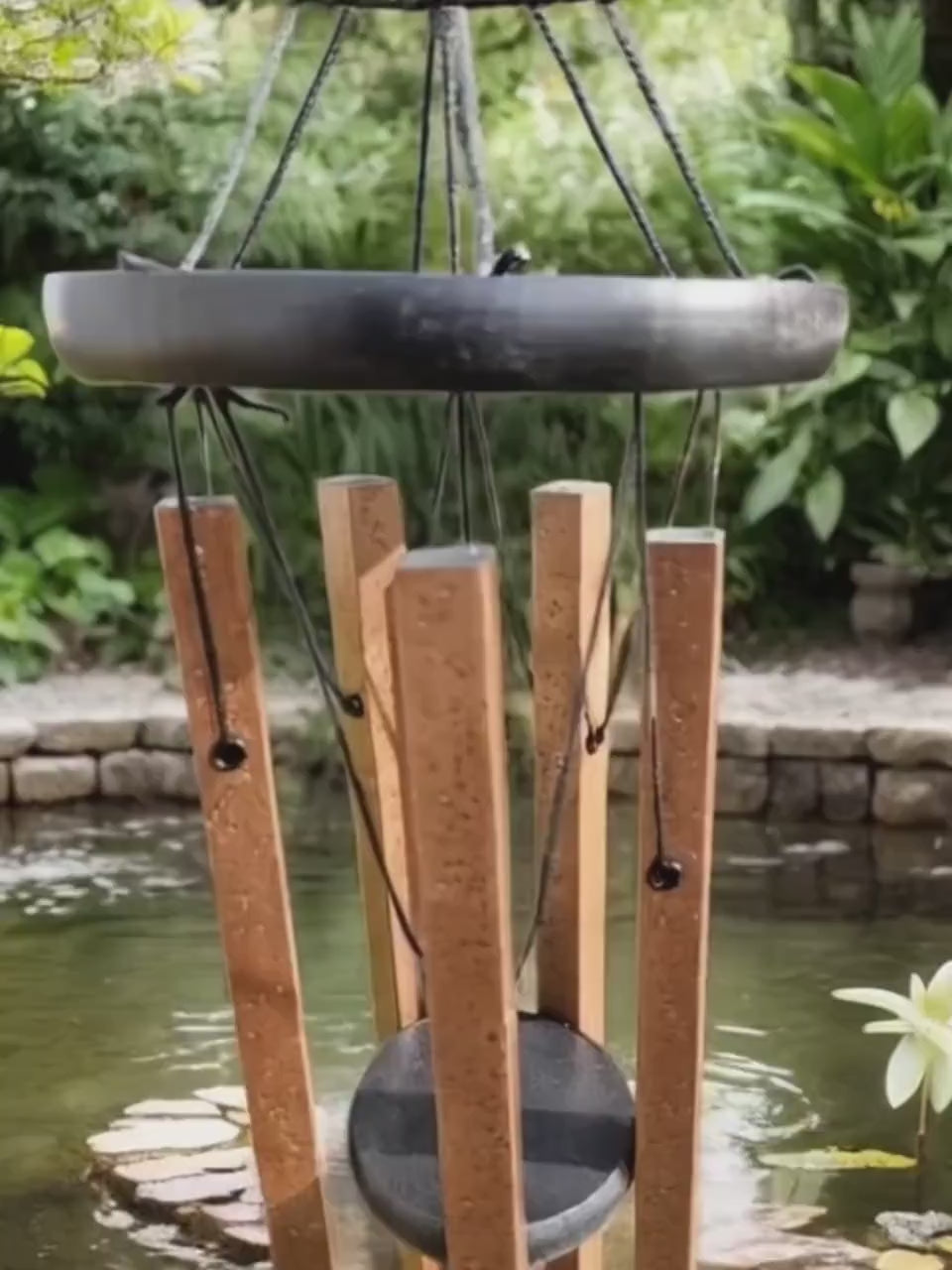 Wind Chimes Sound Healing Gifts Wind Bells Chimes Hanging Chimes Sound Bells Aluminum Ornament Garden Decor Yard Square Chimes Set