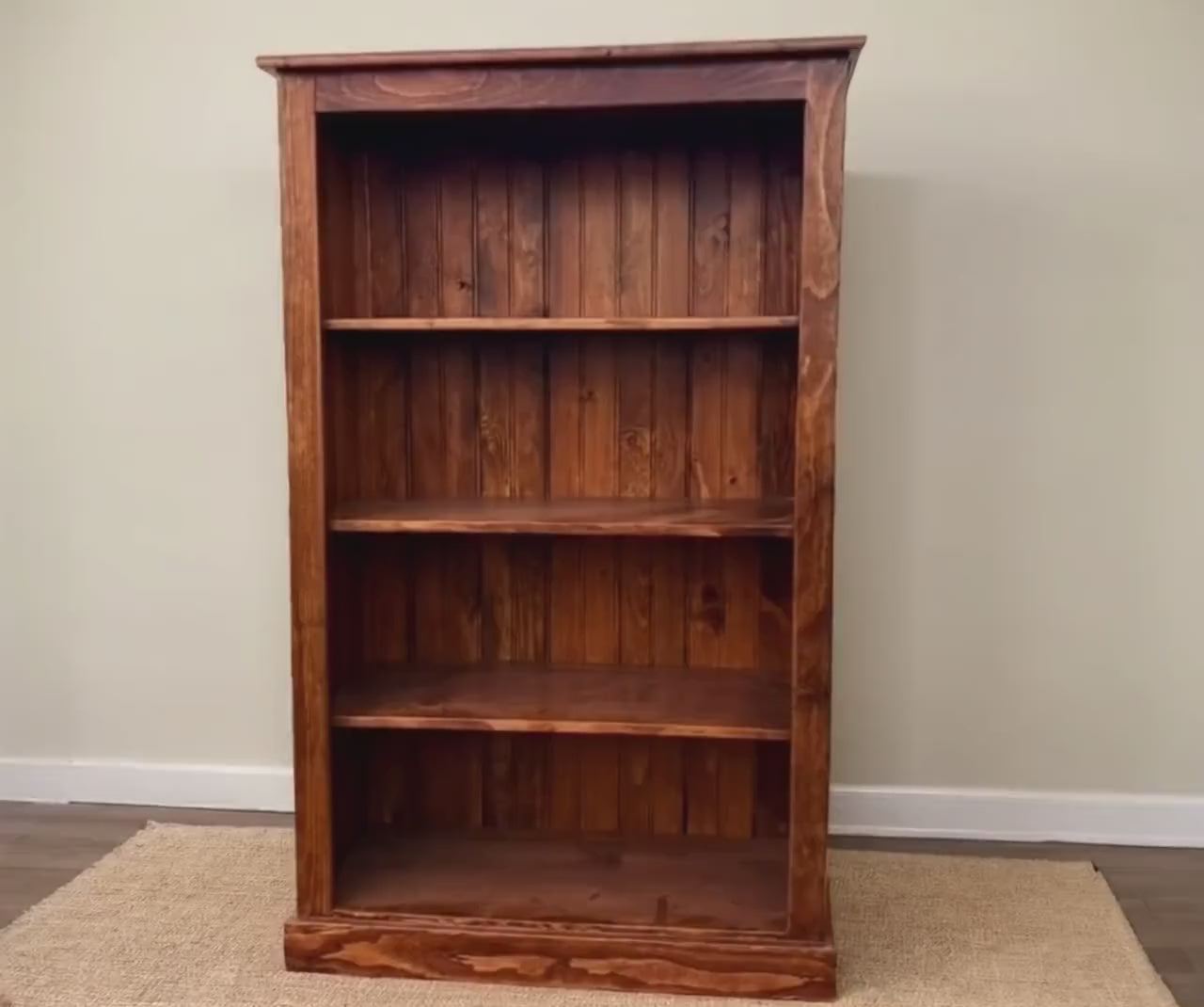 Bookshelf Amish Handmade Furniture Rustic Bookcase Organizer Shelf Bookcase Decor Home Furniture Rustic Book Shelf Unique Furniture Antique