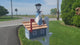 Amish Mailbox - Handmade - With Solar Lighthouse - Wooden - With Cedar Shake Shingles Roof - Color Options