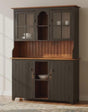 Amish Handmade Multipurpose Cabinet - China Cabinet - Glass Cabinet - Farmhouse - Organizer - Storage - Rustic - Case Goods - Home Decor