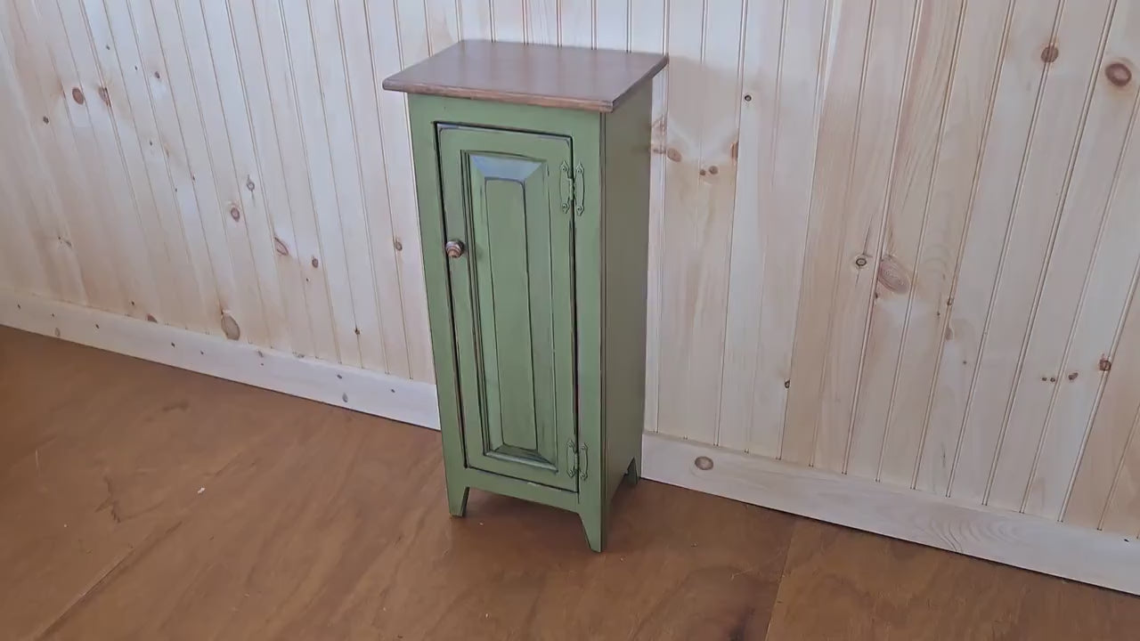Pantry Cabinet - Amish Furniture - Primitive Jelly Cabinet - Rustic Chimney Cabinet - Home Décor- Amish Handmade- Primitive- Rustic Cupboard
