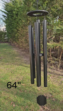 Load and play video in Gallery viewer, 51&quot;-84&quot;  Wind Chimes  Amish Handmade - Aluminum Tubes - Deep Tone - Healing - Outdoor Decor - Soothing - Wind Bells - Meditation - Nature
