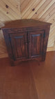 Corner Cabinet 2 Doors - Fully Assembled - Free Shipping - Primitive - Storage -  TV Cabinet -Amish Handmade - Multipurpose Cabinet - Rustic