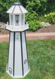 Lighthouse Solar Poly Made - Garden Decor
