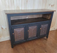TV Stand - 3 Door Cabinet - Primitive - Storage - TV Cabinet - Amish Handmade - Multipurpose Cabinet - Rustic - Case Goods - Fully Assembled