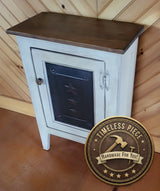 Rustic Cabinet - Amish Furniture - Nightstand - Primitive Cabinet - Home Décor - Handmade - Fireplace Cabinet - Bathroom Cabinet - Rustic