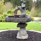 Birdbath - Watering Dish - Garden Décor - Handmade - Patio - Gift - Garden Accent - Natural - Bird Lovers - Outdoors - Birdwatch - Bird Baths