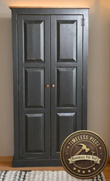 Farmhouse Furniture Kitchen Cabinet Wooden Hall Cabinet 2 Door Cabinet Custom Adjustable Shelf Cabinet Furniture Vintage Cabinet Antique