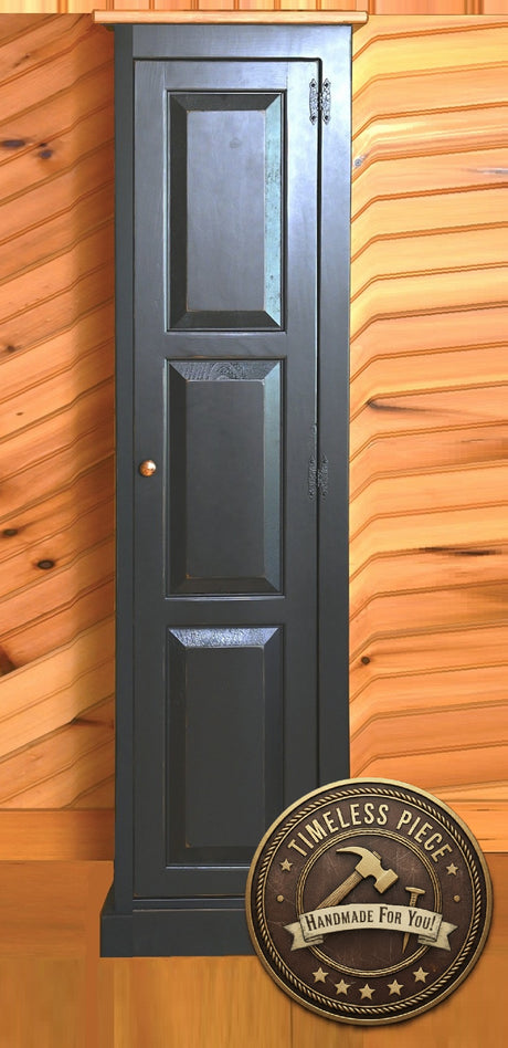 Amish Handmade Pantry Cabinet - Large Jelly Cabinet - Multipurpose Cabinet - Farmhouse - Cupboard- Amish Furniture- Rustic- Case Goods- Home