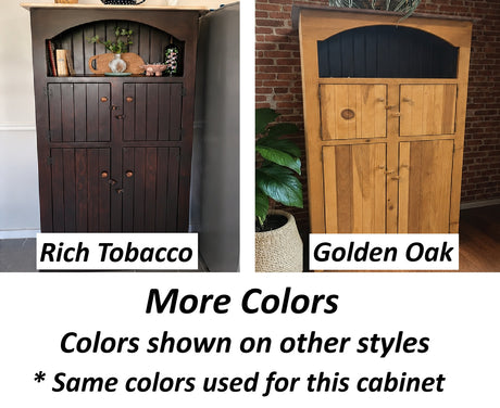 2 Door Cabinet - Amish Furniture - TV Stand - Primitive - Storage -  TV Cabinet - Amish Handmade - Multipurpose Cabinet - Rustic- Case Goods - Cabinets, Dresser, Table