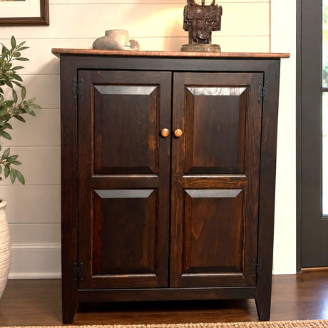 Furniture Farmhouse Cabinet Wooden Hall Cabinet 2 Door Cabinet Primitive Cabinet Handmade Buffet Cabinet Home Decor Vintage Jelly Cupboard