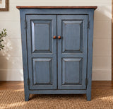 Furniture Farmhouse Cabinet Wooden Hall Cabinet 2 Door Cabinet Primitive Cabinet Handmade Buffet Cabinet Home Decor Vintage Jelly Cupboard