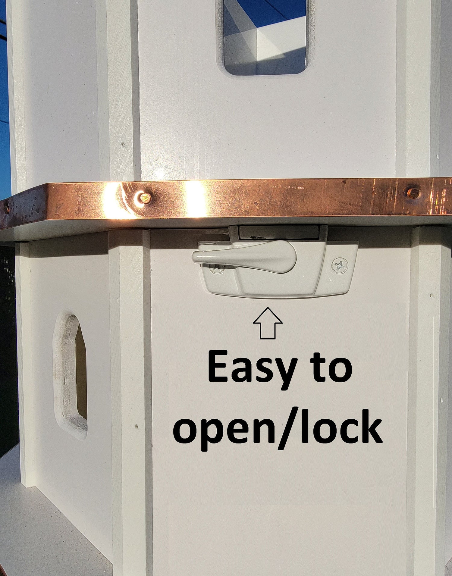 Copper Roof Poly Birdhouse Amish Handmade 2 Story Extra Large, 8 Nesting Compartments - Home & Living:Outdoor & Gardening:Feeders & Birdhouses:Birdhouses