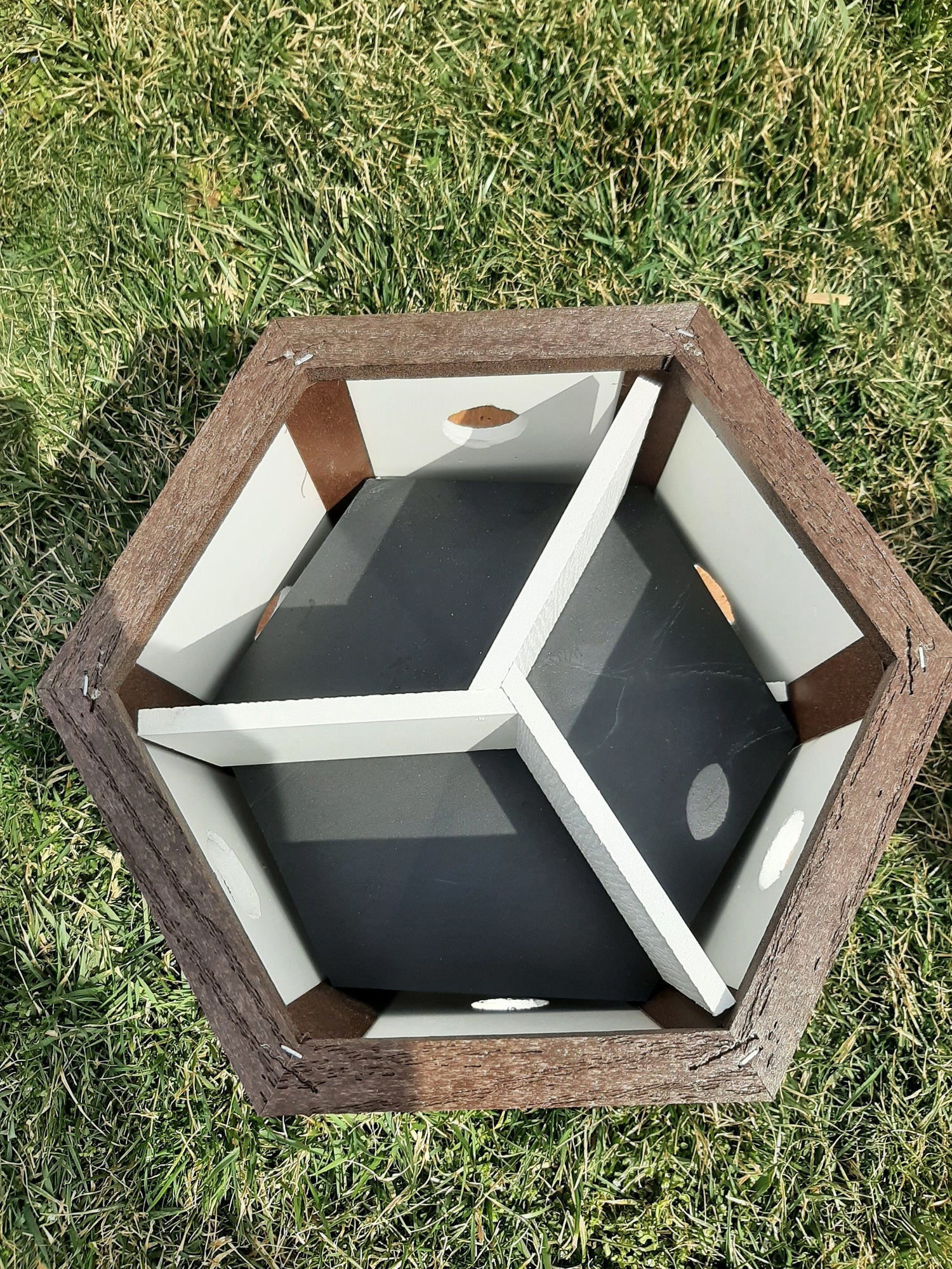 Bird House Gazebo Poly Amish Made With 6 Nesting Compartments X-Large Weather Resistant - Home & Living:Outdoor & Gardening:Feeders & Birdhouses:Birdhouses