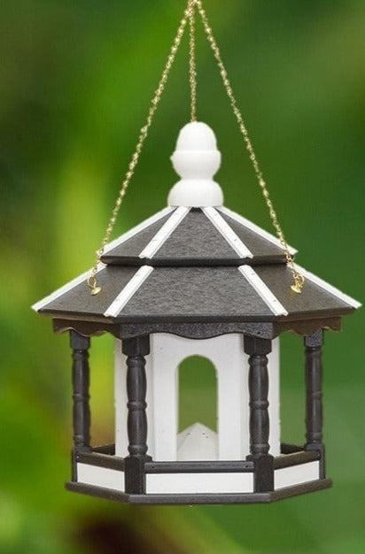 Bird Feeder - Hanging - Poly Lumber - Amish Handmade - Weather Resistant - Large Feeding Opening - Bird feeders for the outdoor - Home & Living:Outdoor & Gardening:Feeders & Birdhouses:Bird Feeders