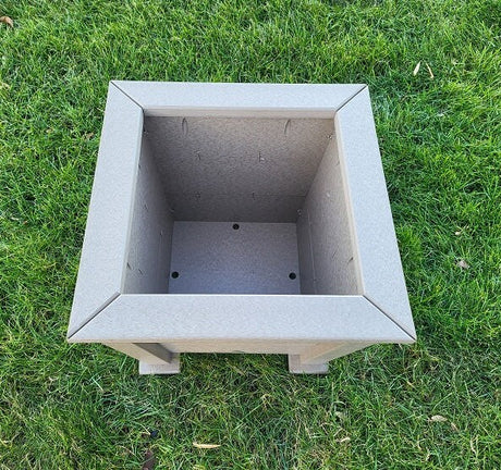 Planter Box - Garden Planter Box - Square Patio Planter - Rustic Farmhouse Planter -Amish Handmade - Planters