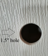 Birdhouse - 3 Nesting Compartments - Amish Handmade - All White - Weather Resistant - Made of Poly Lumber - Birdhouse Outdoor - Home & Living:Outdoor & Gardening:Feeders & Birdhouses:Birdhouses
