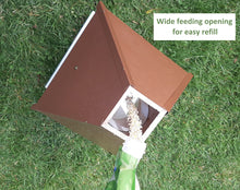 Load image into Gallery viewer, Bird Feeder - Gazebo Bird Feeder - Handmade - Easy Mounting - Bird Feeder For Outdoor
