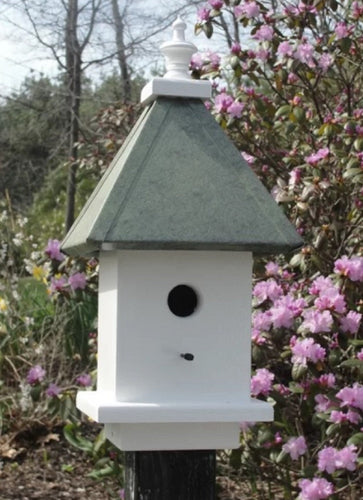 Bird House - 1 Nesting Compartment - Handmade - Weather Resistant - Birdhouse Outdoor - Bird House Small
