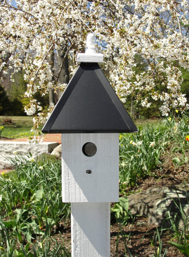 Bird House - 1 Nesting Compartment - Handmade - Weather Resistant - Birdhouse Outdoor - Bird Houses Lightweight