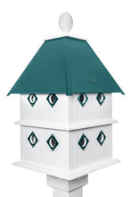 Load image into Gallery viewer, Bird House - X-Large 8 Nesting Compartments - Handmade - Metal Predator Guards - Weather Resistant - Pole Not Included - Birdhouse Outdoor
