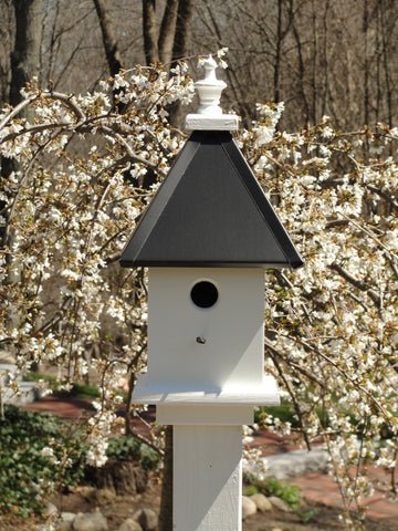 Bird House - 1 Nesting Compartment - Handmade - Weather Resistant - Birdhouse Outdoor