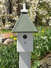Load image into Gallery viewer, Bird House - 1 Nesting Compartment - Handmade - Weather Resistant - Birdhouse Outdoor
