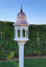 Load image into Gallery viewer, Octagon Copper Roof Poly Bird Feeder Amish Handmade Extra Large - Home &amp; Living:Outdoor &amp; Gardening:Feeders &amp; Birdhouses:Bird Feeders
