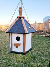 Load image into Gallery viewer, Poly Birdhouse Amish Handcrafted, 1 Hole Bird House

