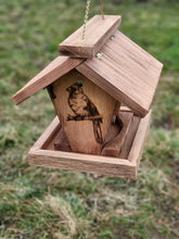 Load image into Gallery viewer, Bird Feeder Amish Handmade, Rustic, Hanging Bird Feeder
