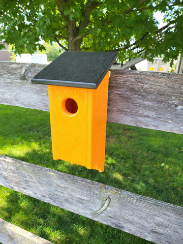 Bluebird Birdhouse Amish Handmade Bird House Multi Colors Poly Lumber Weather Resistant