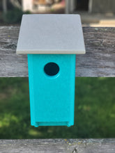Load image into Gallery viewer, Bluebird Birdhouse Amish Handmade Bird House Multi Colors Poly Lumber Weather Resistant
